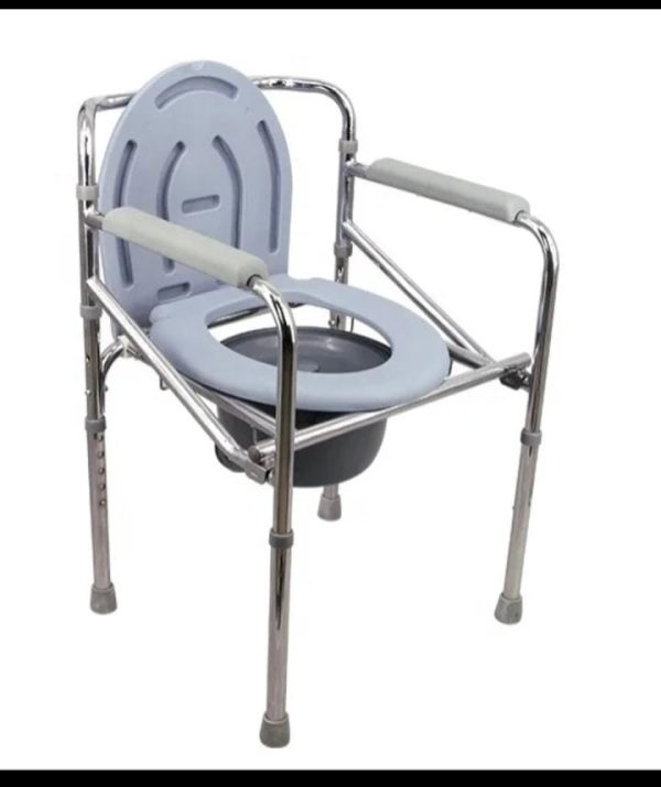 Commode Chair Without Wheel